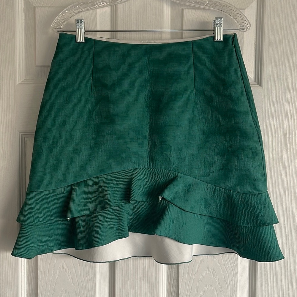 Sandro - Skirt Fall Winter 2019 Viscose Green Plain